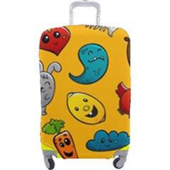 Graffiti Characters Seamless Ornament Luggage Cover (large) by Wegoenart