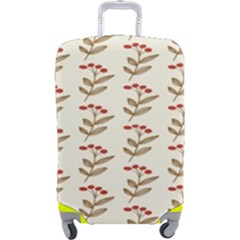 White Fresh Spring Hope Luggage Cover (large) by ConteMonfrey