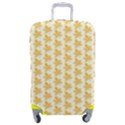 Orange Autumn Leaves Luggage Cover (Medium) View1