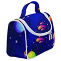 Artistic Space Planet Satchel Handbag View2