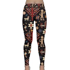 Carpet-symbols Classic Yoga Leggings by Gohar