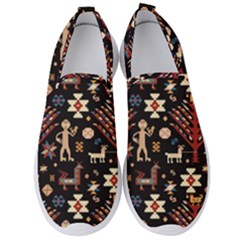 Carpet-symbols Men s Slip On Sneakers by Gohar