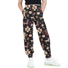 Carpet-symbols Kids  Elastic Waist Pants by Gohar