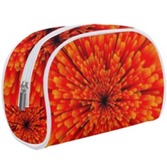 Red Orange Illustration Background Abstract Make Up Case (large) by Wegoenart