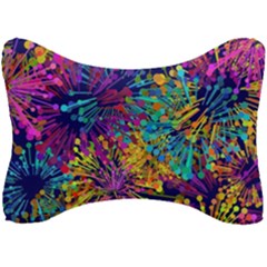 Illustration Graphics Design Art Seat Head Rest Cushion by Wegoenart