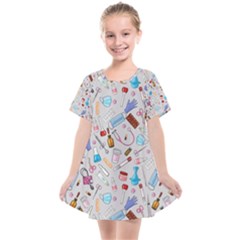 Medical Devices Kids  Smock Dress by SychEva