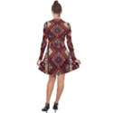 Armenian Old Carpet  Long Sleeve Panel Dress View2