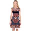 Armenian Carpet Capsleeve Midi Dress View1