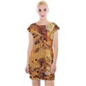 Insect Macro Honey Bee Animal Cap Sleeve Bodycon Dress View1