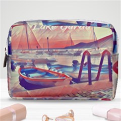 Boats On Lake Garda Make Up Pouch (medium) by ConteMonfrey