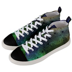 Tye Dye Vibing Men s Mid-top Canvas Sneakers by ConteMonfrey