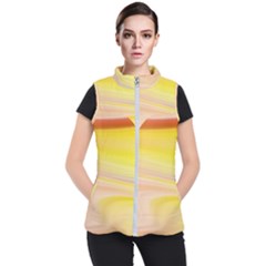 Gradient Orange, Red Women s Puffer Vest by ConteMonfrey