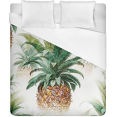 Pineapple Pattern Background Seamless Vintage Duvet Cover (california King Size) by Wegoenart