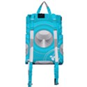 Blue Washing Machine, Electronics Buckle Everyday Backpack View3