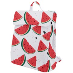 Watermelon Seamless Pattern Flap Top Backpack by Jancukart