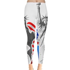 New York City Holiday United States Usa Leggings  by Jancukart