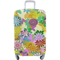 Illustration-pattern-abstract Luggage Cover (large) by Pakrebo