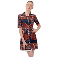 Armenian Carpet Belted Shirt Dress by Gohar