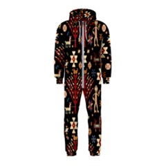 Carpet-symbols Hooded Jumpsuit (kids) by Gohar