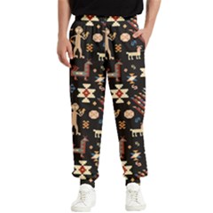 Carpet-symbols Men s Elastic Waist Pants by Gohar