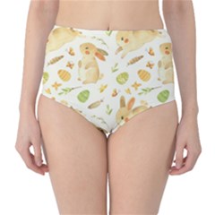 Cute Rabbits - Easter Spirit  Classic High-waist Bikini Bottoms by ConteMonfrey