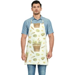 Plant Pot Easter Kitchen Apron by ConteMonfrey