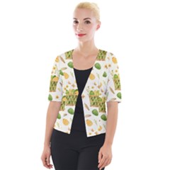 Easter Eggs   Cropped Button Cardigan by ConteMonfrey