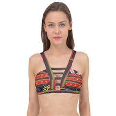 Game Lover Easter - Two Joysticks Cage Up Bikini Top by ConteMonfrey