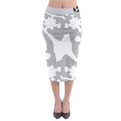 Im Fourth Dimension Black Instaforex  Midi Pencil Skirt by imanmulyana