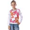 IM Fourth Dimension Space Kids  Long Sleeve Tee with Frill  View1