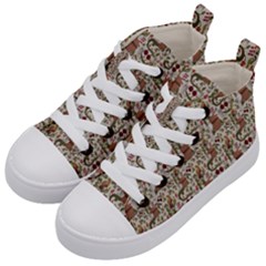 Ornaments Kids  Mid-top Canvas Sneakers by Gohar