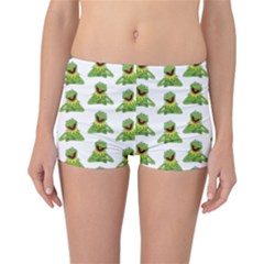 Kermit The Frog Reversible Boyleg Bikini Bottoms by Valentinaart