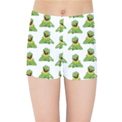 Kermit The Frog Kids  Sports Shorts by Valentinaart