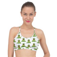 Kermit The Frog Basic Training Sports Bra by Valentinaart