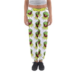 Kermit The Frog Women s Jogger Sweatpants by Valentinaart