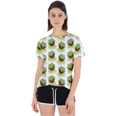 Kermit The Frog Open Back Sport Tee by Valentinaart