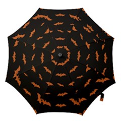 Bat Pattern Hook Handle Umbrellas (large) by Valentinaart