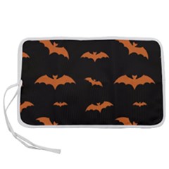 Bat Pattern Pen Storage Case (l) by Valentinaart