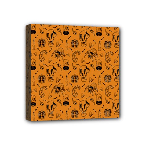 Halloween  Mini Canvas 4  X 4  (stretched) by Valentinaart