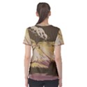 Boom Eruption Forest Mountain News Scary Volcano Women s Sport Mesh Tee View2