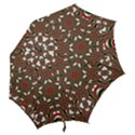 Christmas-kaleidoscope Hook Handle Umbrellas (Large) View2