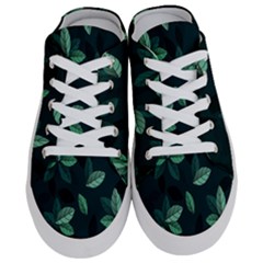 Leaves Pattern Half Slippers by artworkshop