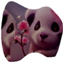 Panda Endangered Protected Bamboo National Treasure Velour Head Support Cushion View3