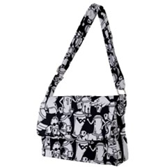 Graffiti Spray Can Characters Seamless Pattern Full Print Messenger Bag (s) by Pakemis