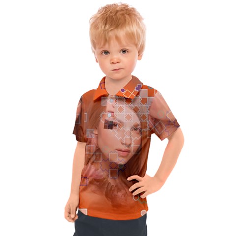 Geometricbeauty Kids  Polo Tee by Sparkle