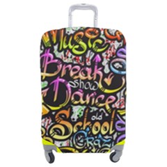 Graffiti Word Seamless Pattern Luggage Cover (medium) by Pakemis