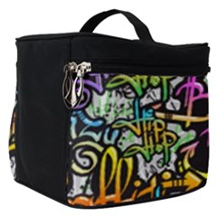 Graffiti Word Seamless Pattern Make Up Travel Bag (small) by Pakemis