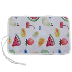 Fruit Summer Vitamin Watercolor Pen Storage Case (l) by artworkshop