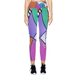 Modern Art Pocket Leggings  by gasi