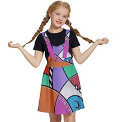 Modern Art Kids  Apron Dress by gasi